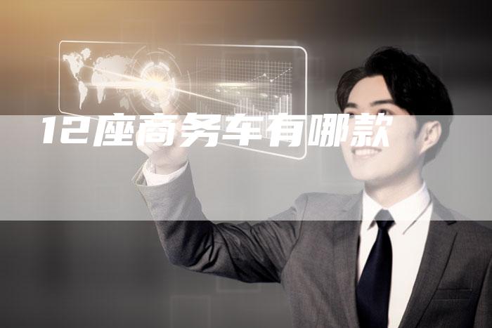 12座商务车有哪款-车时代
