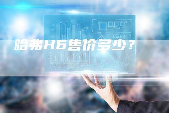 哈弗H6售价多少?-车时代