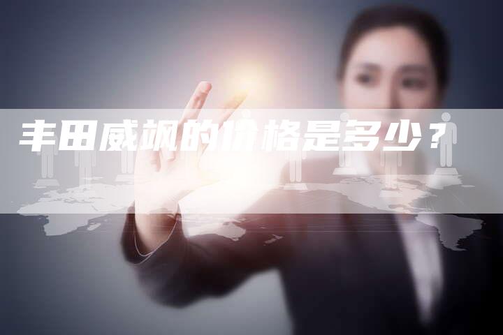 丰田威飒的价格是多少？
