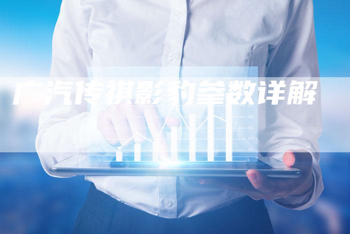 广汽传祺影豹参数详解-车时代