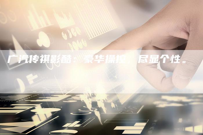 广汽传祺影酷:豪华操控,尽显个性。-车时代
