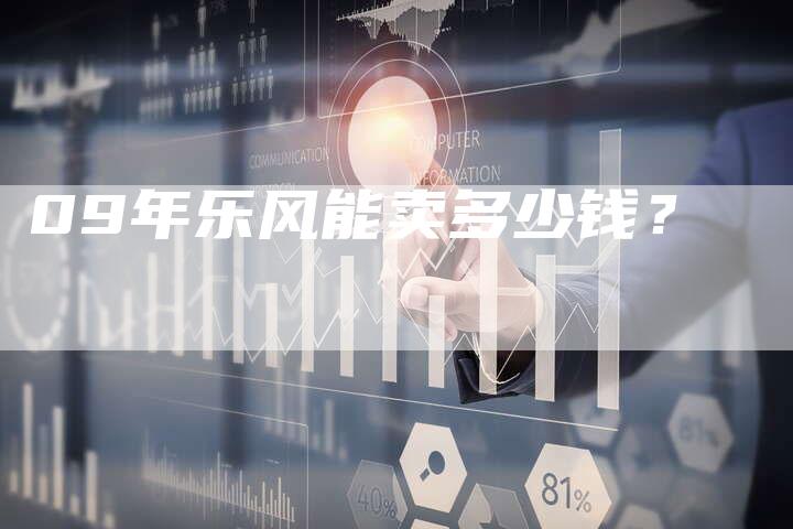 09年乐风能卖多少钱？
