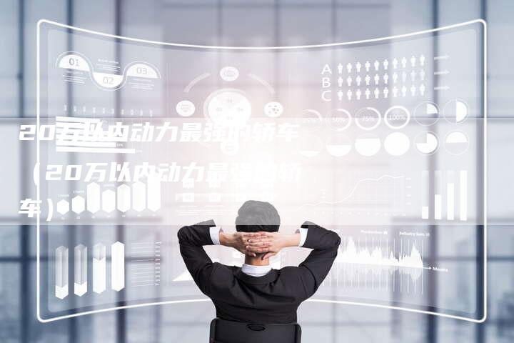 20万以内动力最强的轿车(20万以内动力最强的轿车)-车时代