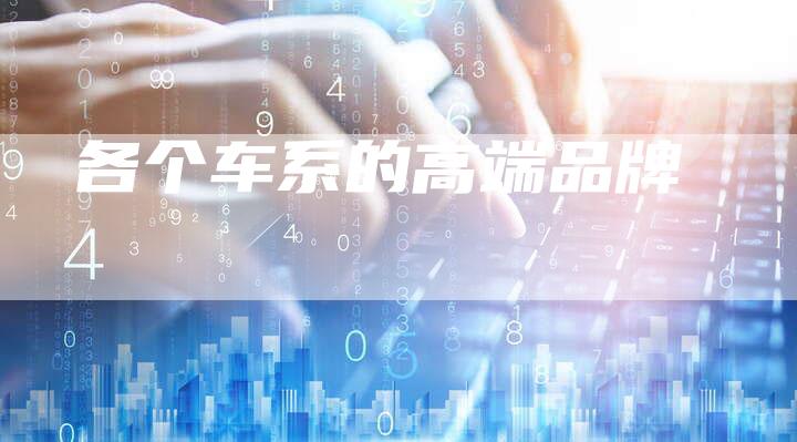 各个车系的高端品牌
