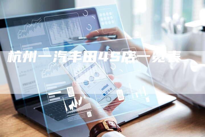杭州一汽丰田4S店一览表-车时代