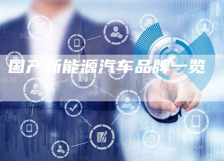 国产新能源汽车品牌一览-车时代