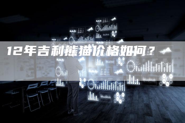 12年吉利熊猫价格如何？-车时代