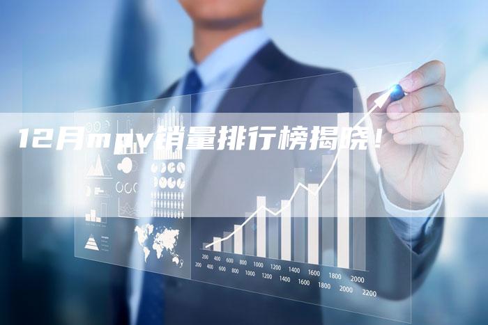 12月mpv销量排行榜揭晓!-车时代
