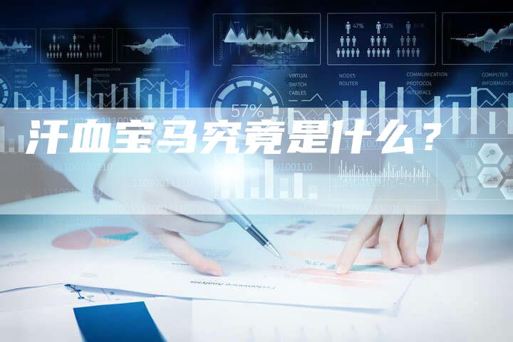 汗血宝马究竟是什么?-车时代