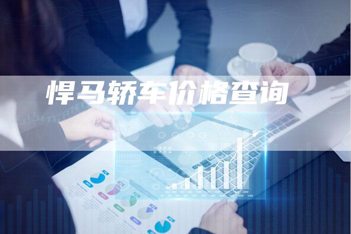 悍马轿车价格查询-车时代
