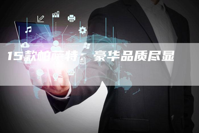 15款帕萨特:豪华品质尽显-车时代